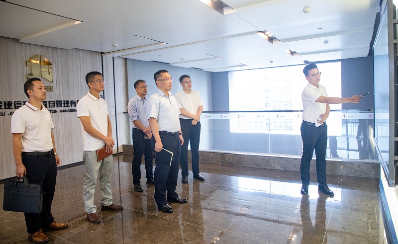 黄学军到北投集采服务中心调研领导